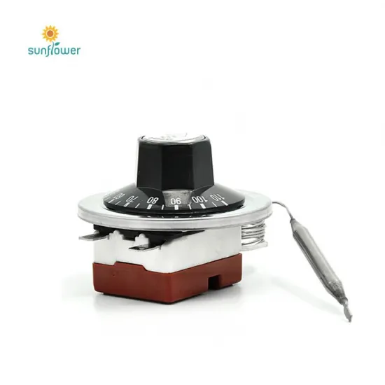 Three-Phase 380V 16A Capillary Thermostat for 90°C Temperature Control