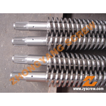 Bimetalic Screw Barrel for Film Blowing Machine LDPE HDPE Zytc