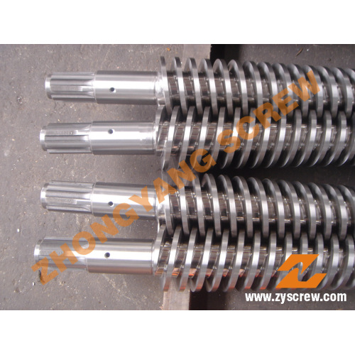 Bimetalic Screw Barrel for Film Blowing Machine LDPE HDPE Zytc