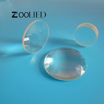 Round Polycrystalline Calcium fluoride CaF2 optical windows