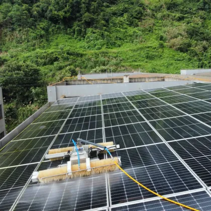 Affordable Wholesale Solar Panel Cleaning Machine with 3-Year Warranty and Autonomous Technology