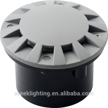Die-cast aluminium body and Clear glass Underground Light 12*0.1W LED Unique Flower Shape 220-240V IP67 for outdoor decoration