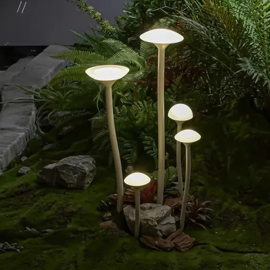 Waterproof Luminous Mushroom Light - LED Path Light for Garden & Villa Decoration