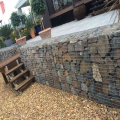 Sistemas de parede de retenção de Gabion soldados engenhados
