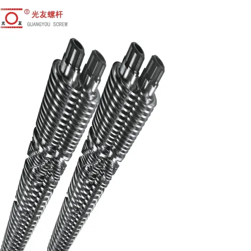 Mahusay na conical twin screw barrel para sa extrusion ng mga tubo ng CPVC