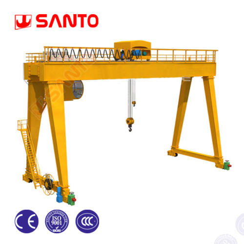 CE/BV Certified Double Girder Gantry Crane and Goliath Crane for Heavy Load Lifting with Wiring Diagram