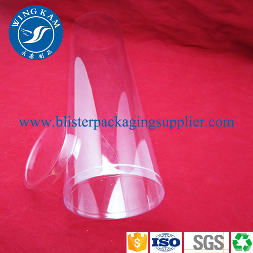 Contain Plastic PVC Box with Up and Down Caps