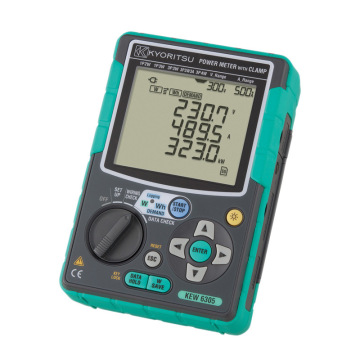 Kyoritsu KEW6305 Power Meter Kit - True RMS Power Quality Tester