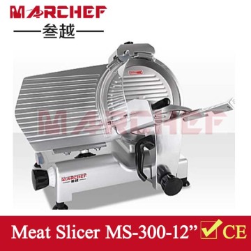 12" 300mm Commercial Blade Dia Bench Top Semi-Automatic Meat Slicer_Meat Processing machine