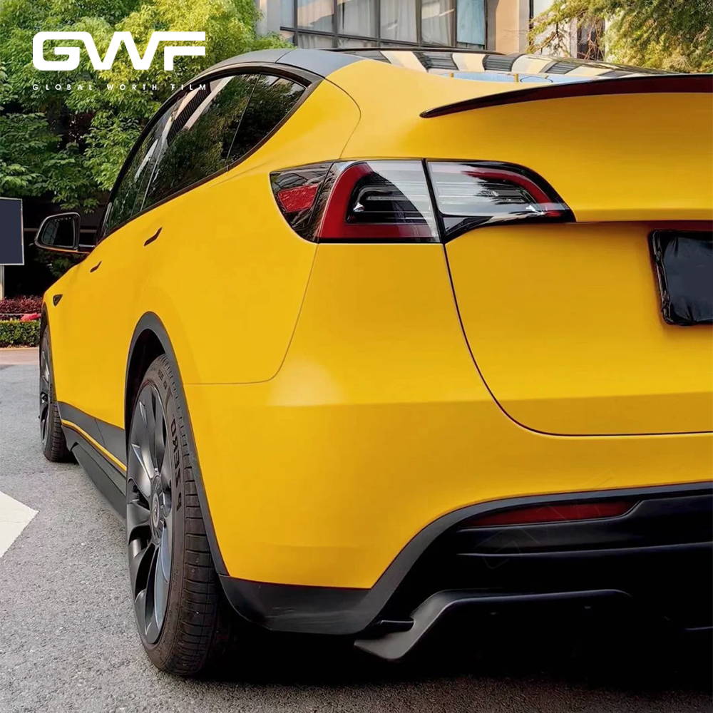 Matte Sports Yellow Color Ppf