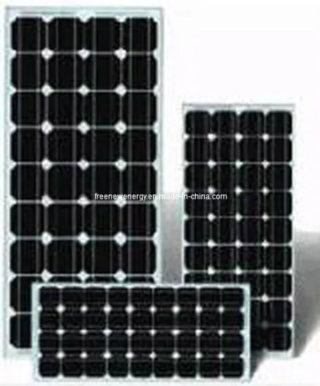80wp Solar Panel with 36pieces Monocrystalline Solar Cells