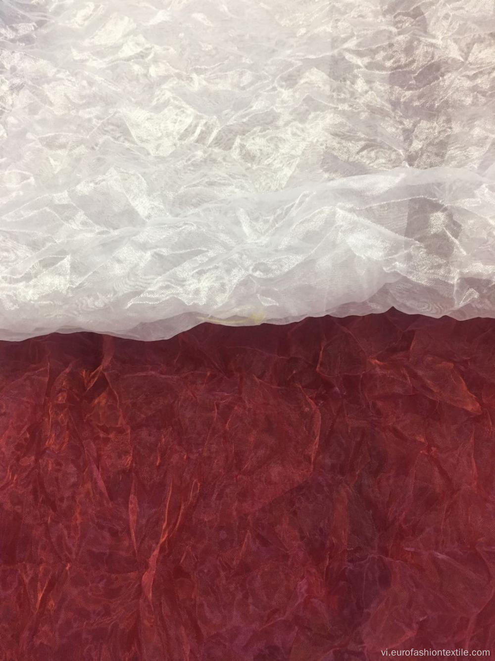 100% Polyester Organdy Pleat