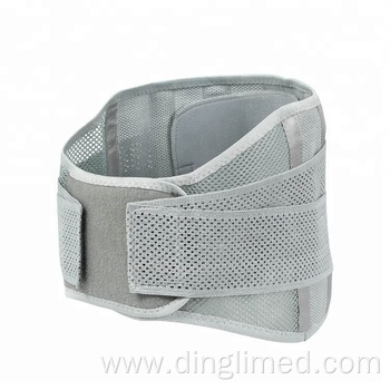 Gray Fiber Waist Support Band Belt