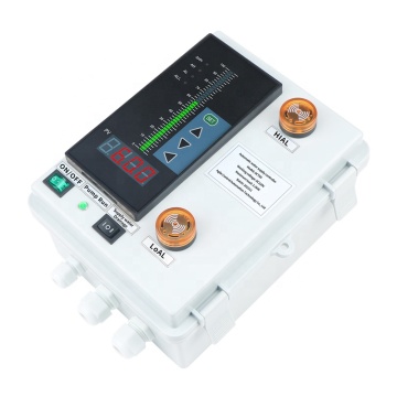 Kontrol dan sistem tampilan level air cair otomatis
