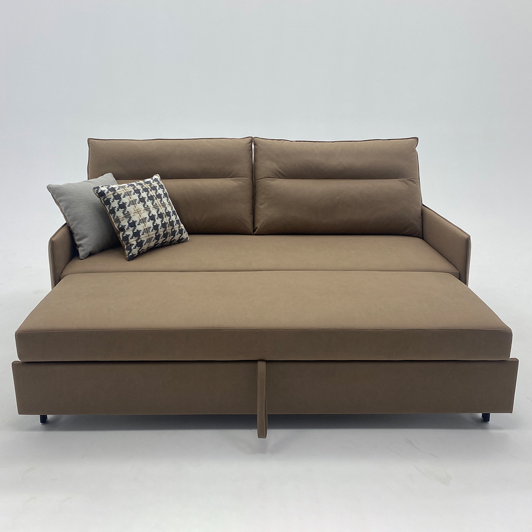 Modern Convertible Sofa Bed with Pull-Out Sleeper