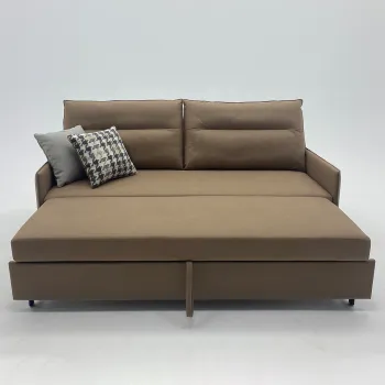 Modern Convertible Sofa Bed with Pull-Out Sleeper