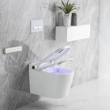 Europäisches Design Smart Sensor Wall Hung Badezimmer Toilettenschale