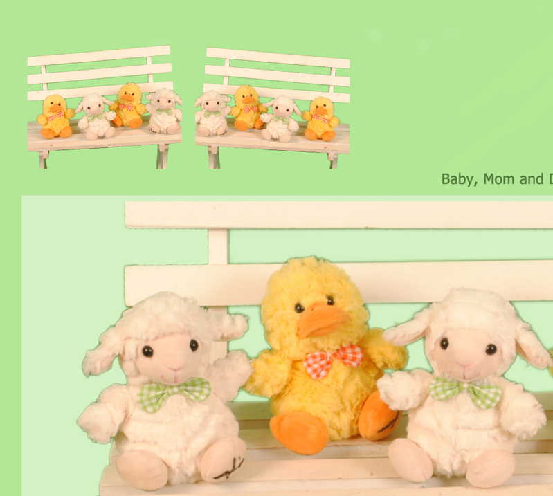 Mini Duck and Sheep Toys