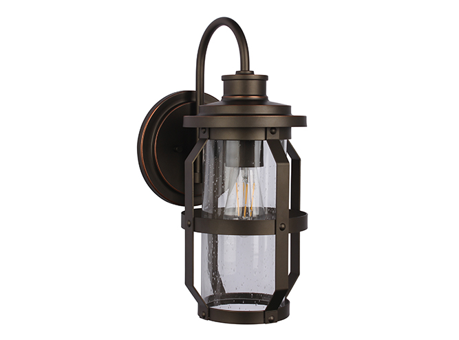 Zdo 5843w 1m Orb 60W Steel Wall Lantern