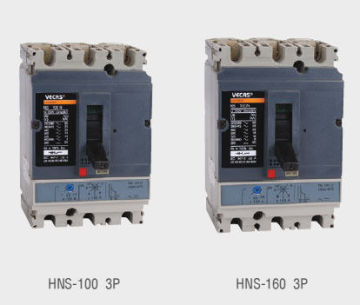 3p / 4p Waterproof Moulded Case Circuit Breaker , Main Power Circuit Breakers Switch