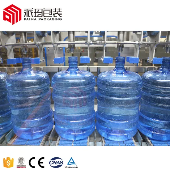 Automatic 5 Gallon Pet Water Bottle Filler for Spring and Mineral Drinking Water Production Line
