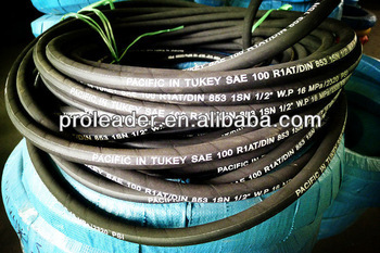 DIN EN 1SCProfessional produce hydraulic natural rubber hose pipe in oil field /hydraulic hose fitting of china agency
