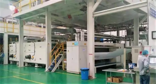 PP spun-bonded composite nonwoven production line