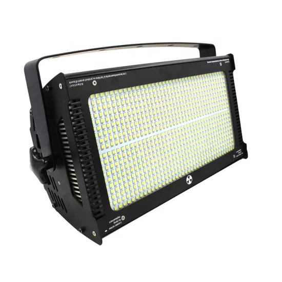 DMX512 White Warning Strobe Flash Light: 1000W LED Strobe Lights