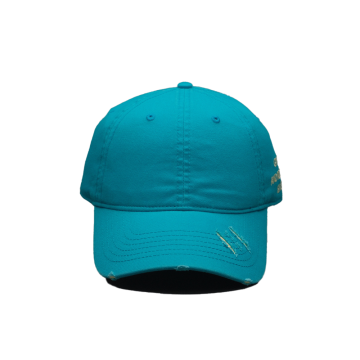 Ripped Embroidered Baseball Cap Trendy Streetwear