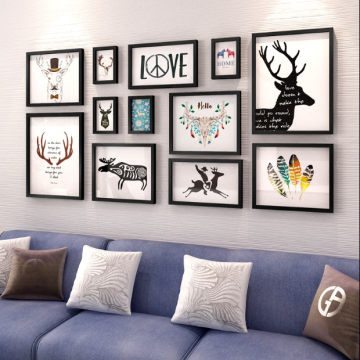 Modern Multi-Panel Framed Wall Art for Home Decor