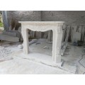 carved cherub marble fireplace mantels