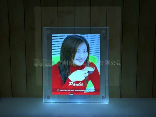 acrylic LED photo frame/decorative photo frames/acrylic picture frame/novelty photo frame