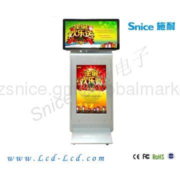 55inch LCD advertising player( double sides dual screens 4 displays)