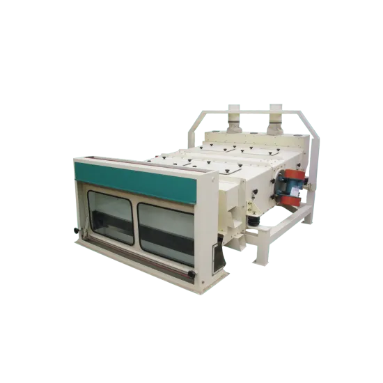 Manufacture low price automatic separation rice mill vibration grain cleaning machine