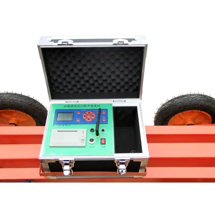 Continuous Eight Wheel Road Flatness Testing Equipment