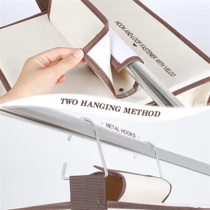 Hanging Closet Organizer for Jeans and Closet Storage