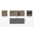Precast modular buildings for construction sites
