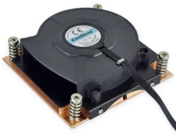 High Quality Server Cooler Copper heatsink Power Fan