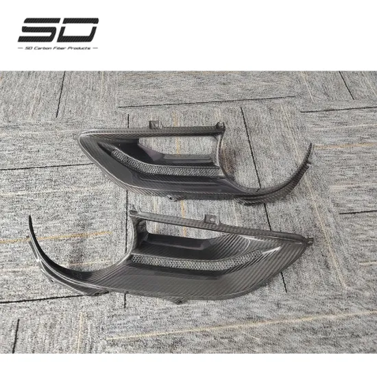 Carbon Fiber Bodykit Rear Tail Light Cover for Ferrari 488GTB