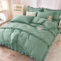 Wholesale Microfiber Brushed 4Pieces BedSheets Set for Home