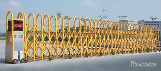 Power Coating Trackless Auto Electric Folding Gate For Exte