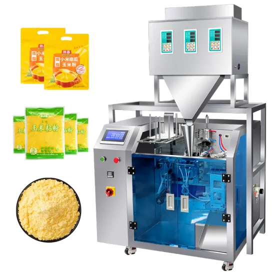 Automatic Packing Machine for Salt, Sugar, Snacks: Weighing, Filling, Sealing Doypack Bags