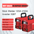 Inverter arc stick MMA180 DC IGBT mma welder 180A manual metal arc welder