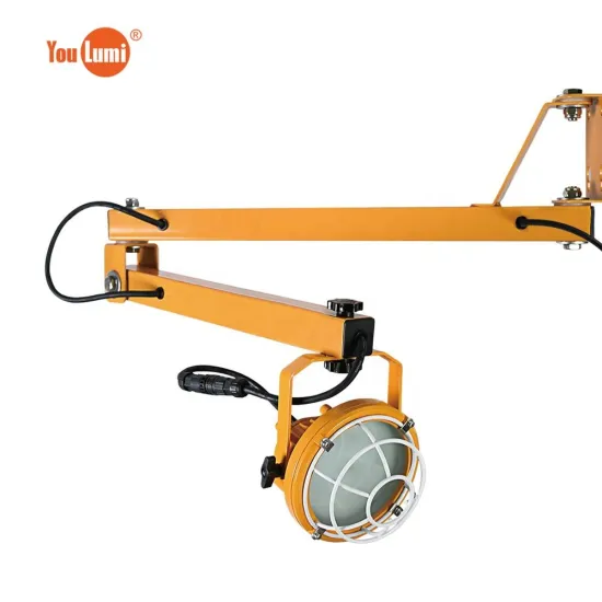 IP65 Waterproof LED Task Light for Industrial Warehouses and Loading Docks with Flexible Arm