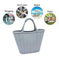 Custom Reusable Silicone Shopping Tote Grocery Bag