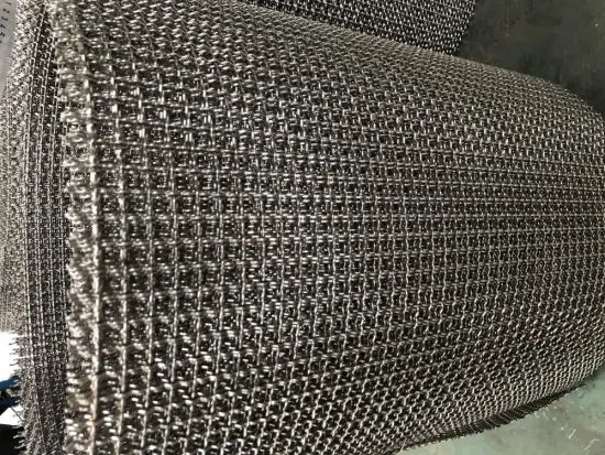 304 stainless steel crimped wire mesh