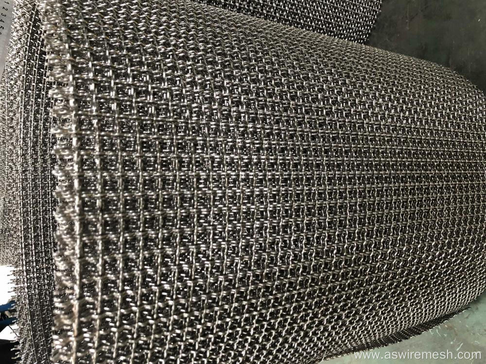 304 stainless steel crimped wire mesh