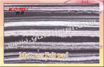 mattress filling polyester felt padding