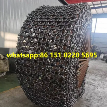High-quality loader tire chains 45/65r45 from TONGWEI manufacture