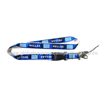 Promotional Polyester Lanyard, Washable, Recyclable, OEM Orders Accepted